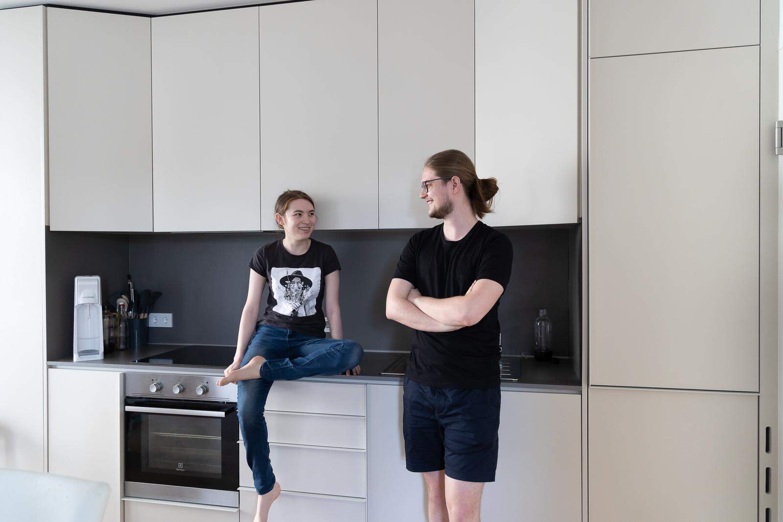 Mathematik-Studentin Leonie Balke und ihr Freund Niklas Tscheppe