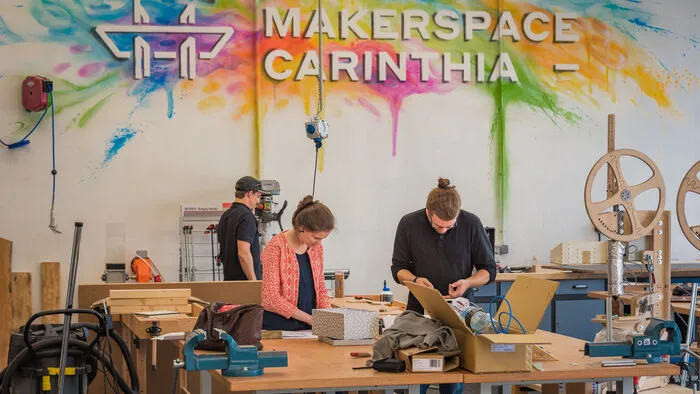 Eine Werkstatt für kreative Köpfe: Der MAKERSPACE Carinthia eröffnet am 4. Juli 2019 ganz offiziell mit einem bunten Programm