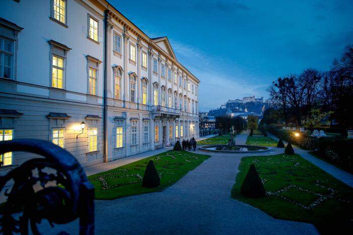 Das Schloss Mirabell in Salzburg