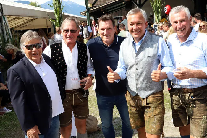 50 Geburtstag von Fritz Strobl in Steinfeld am Hauptplatz