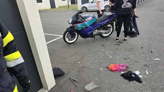 Das Motorrad war nicht für den Verkehr zugelassen