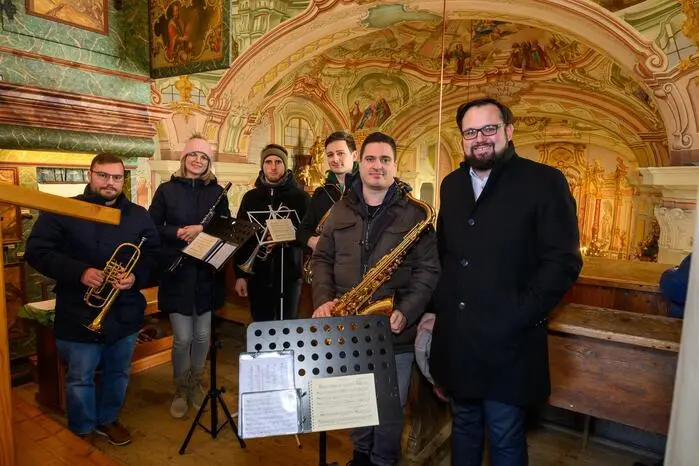 Für die musikalische Umrahmung sorgten das Ensemble der Blasmusikkapelle Seggauberg und Karl Dorneger auf der Orgel. 