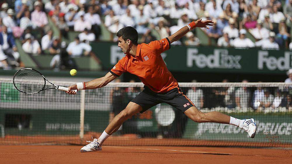 Novak Djokovic steht im Semifinale der French Open