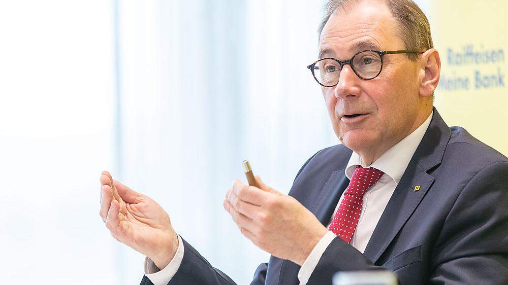Martin Schaller, Generaldirektor der Raiffeisenlandesbank Steiermark (RLB)