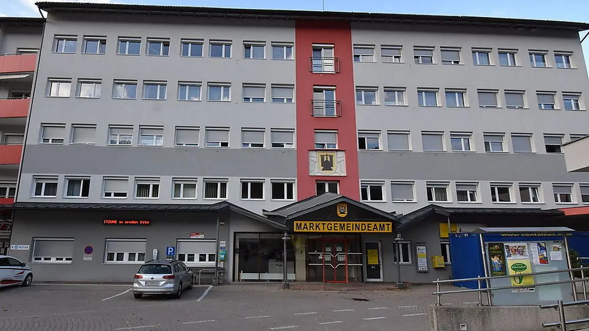 Die Post befindet sich direkt im Gemeindeamt 