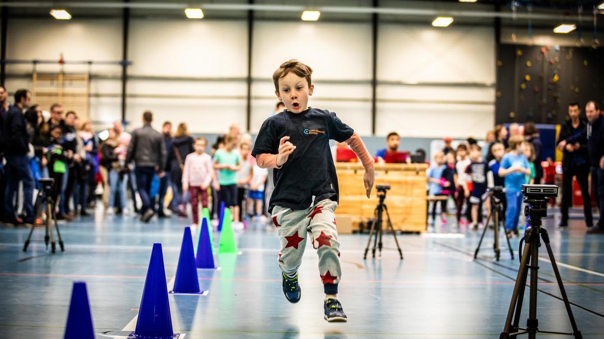 Im Sprint werden die Werte der Kinder immer schlechter