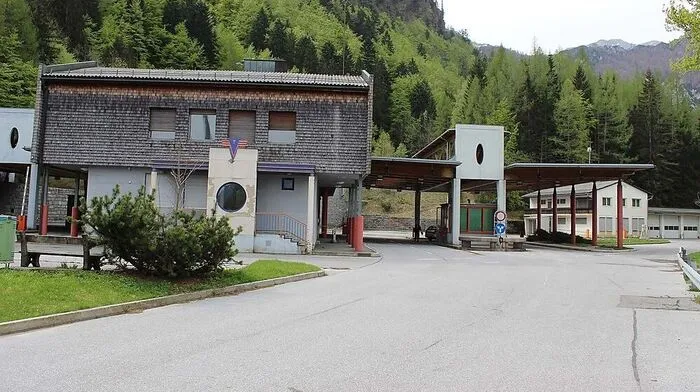 Der Genzübergang am Loiblpass