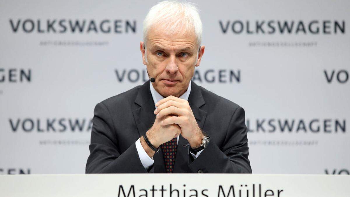 Ex-VW-Boss Matthias Müller