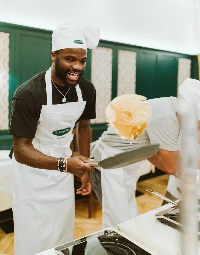 Frances Tiafoe ließ die Palatschinke fliegen