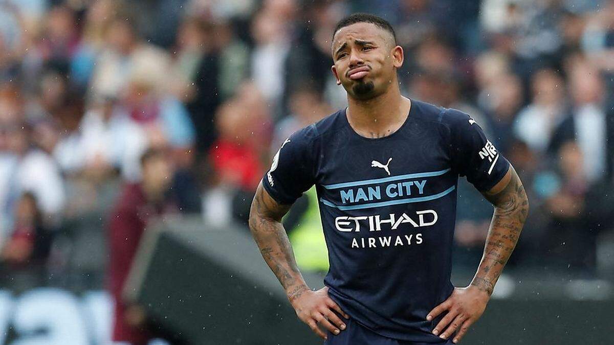 Manchester City und Gabriel Jesus vergaben die Chance auf den vorzeitigen Titel