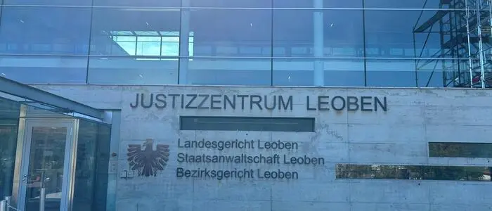 Am Landesgericht Leoben wurde verhandelt