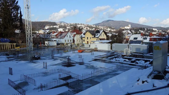 Im September starteten die Bauarbeiten für das Wohnbauprojekt Oasis von Strobl Bau in der Marburger Straße.