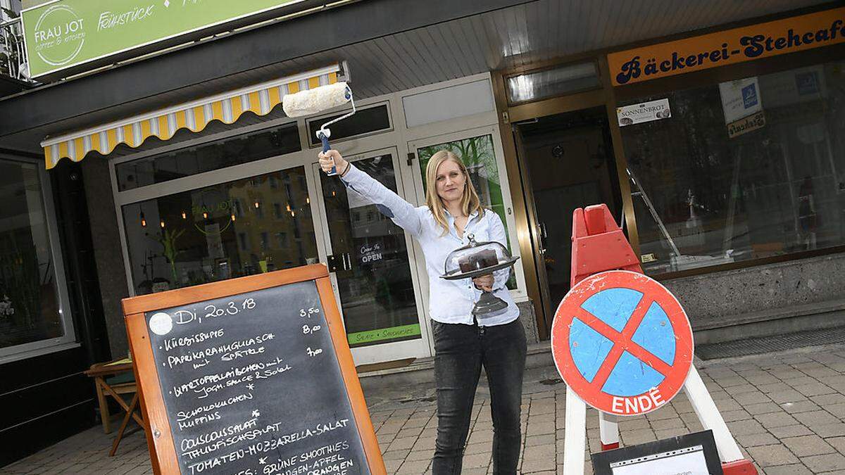 &quot;Frau Jot&quot; braucht mehr Platz: Juliane Penker erweitert ihren Standort in der Spittaler Bahnhofstraße