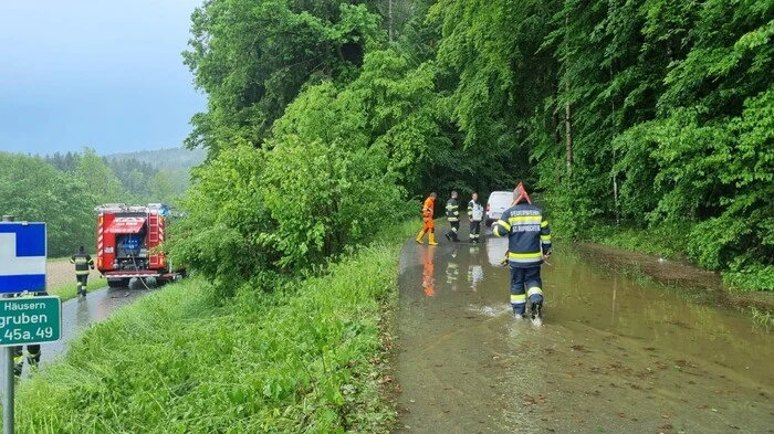 Die Feuerwehr St. Ruprecht musste zu mehreren Einsätzen ausrücken
