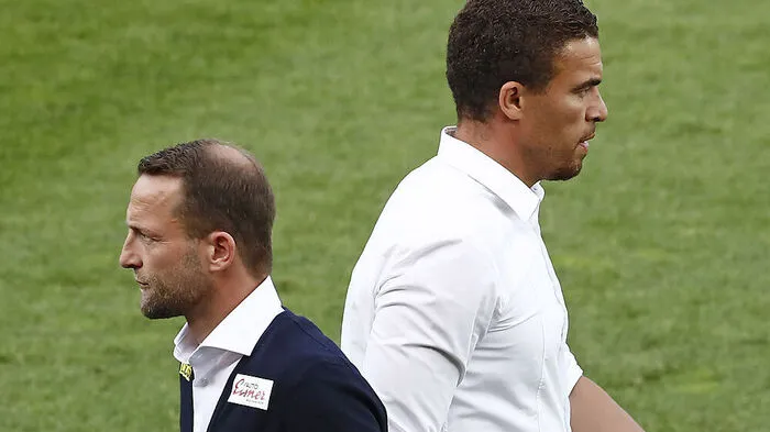 WAC-Trainer Ferdinand Feldhofer und LASK-Coach Valerien Ismael
