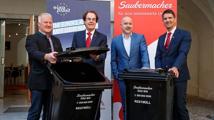 Wolfgang Neubauer/Dachverband Steirische Abfallwirtschaftsverbände, Hans Roth/Saubermacher, Arthur Primus/Europlast, Ralf Mittermayr/Saubermacher