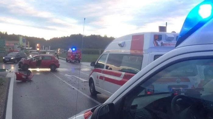 Vier Verkehrsunfälle am Wochenende in Deutschlandsberg