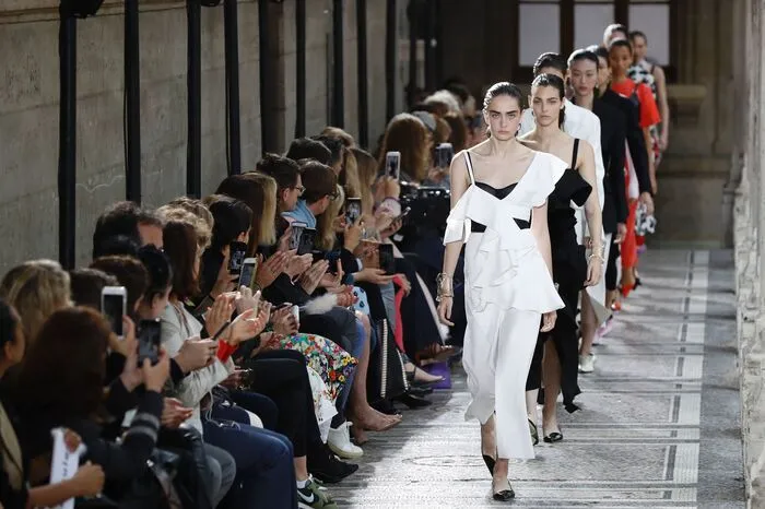 Sie zeigten für das US-Label Proenza Schouler ihre Kollektion für Frühjahr/Sommer 2018.