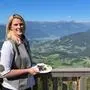 Verena Moser ist die Wirtin der bekannten Pichlhütte hoch über dem Millstätter See