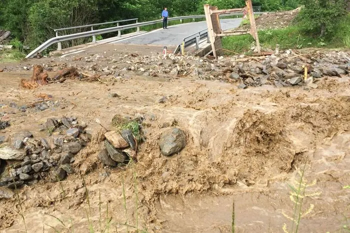 Straße in die Innerkrems war stundenlang gesperrt