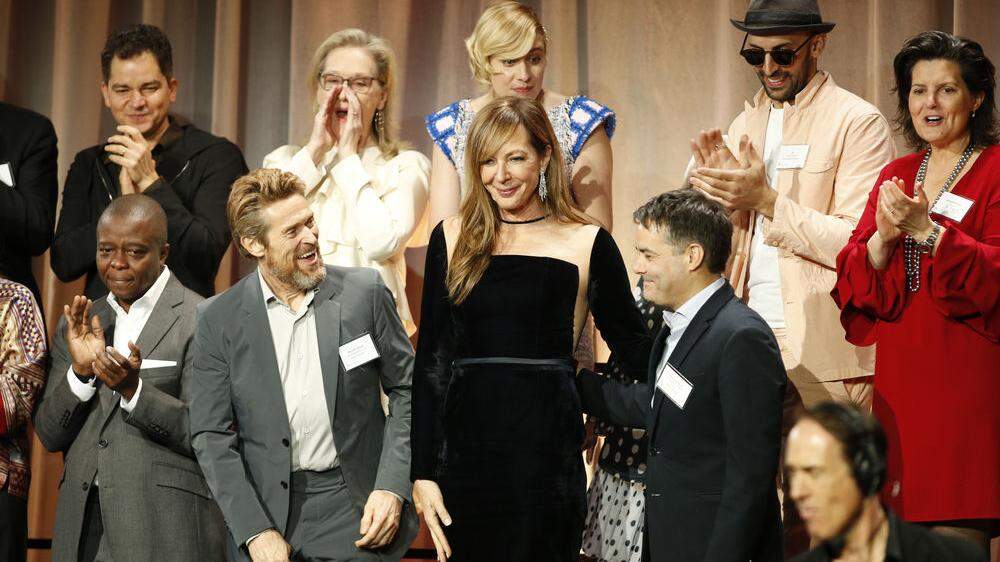 Oscar-Kostprobe beim &quot;Lunch der Nominierten&quot; - Klassenfoto mit Streep