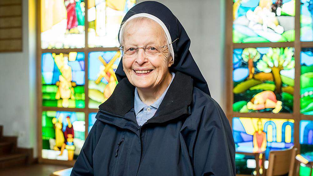 Schwester Maria-Andreas Weißbacher aus dem Kloster Wernberg