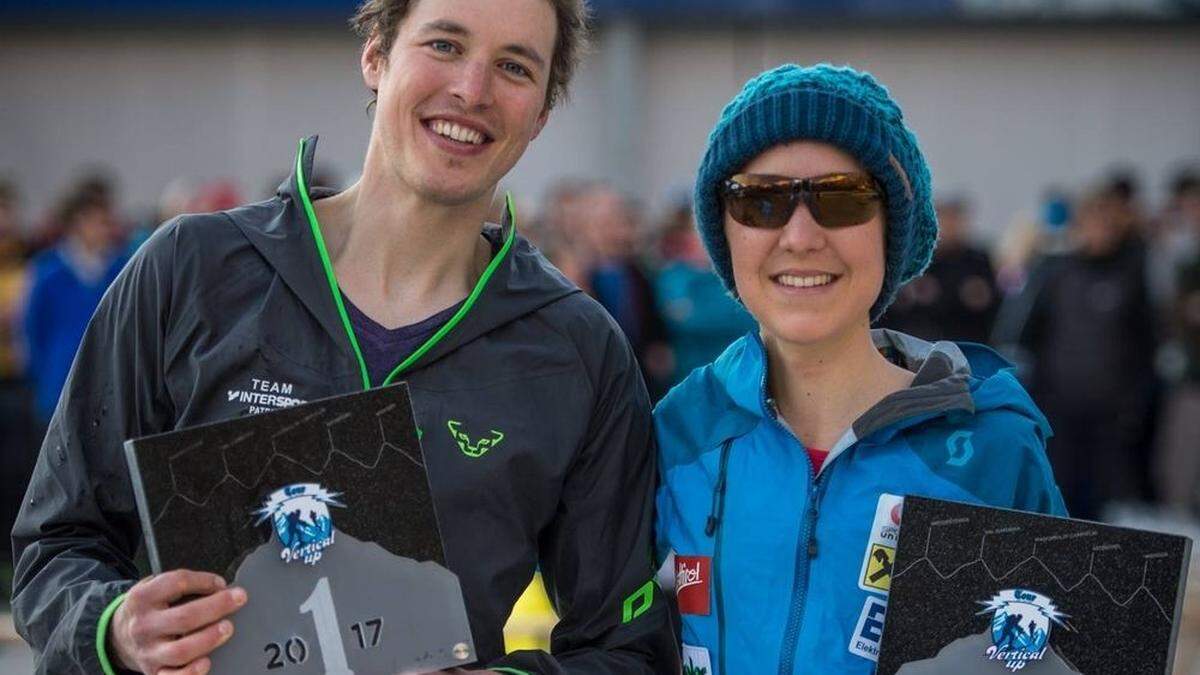 Susanne Mair und Domik Salcher Geamtsieger der Vertical Up Tour 2017