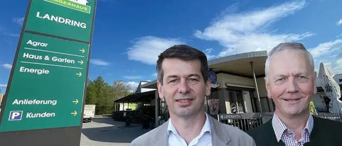 Geschäftsführer Georg Rockenbauer und Obmann Stefan Harrer