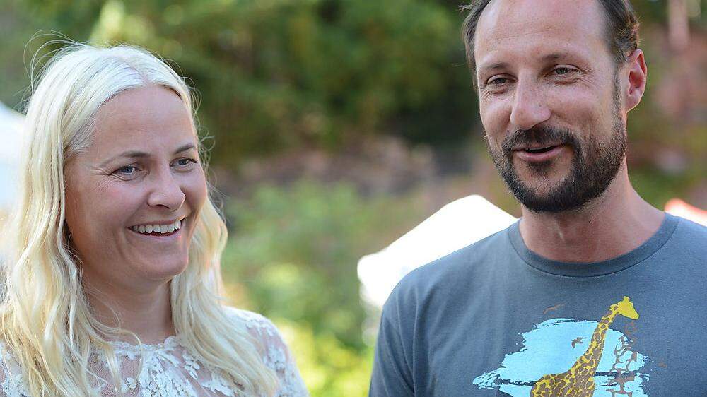 Kronprinzessin Mette-Marit und ihr Mann Kronprinz  Haakon