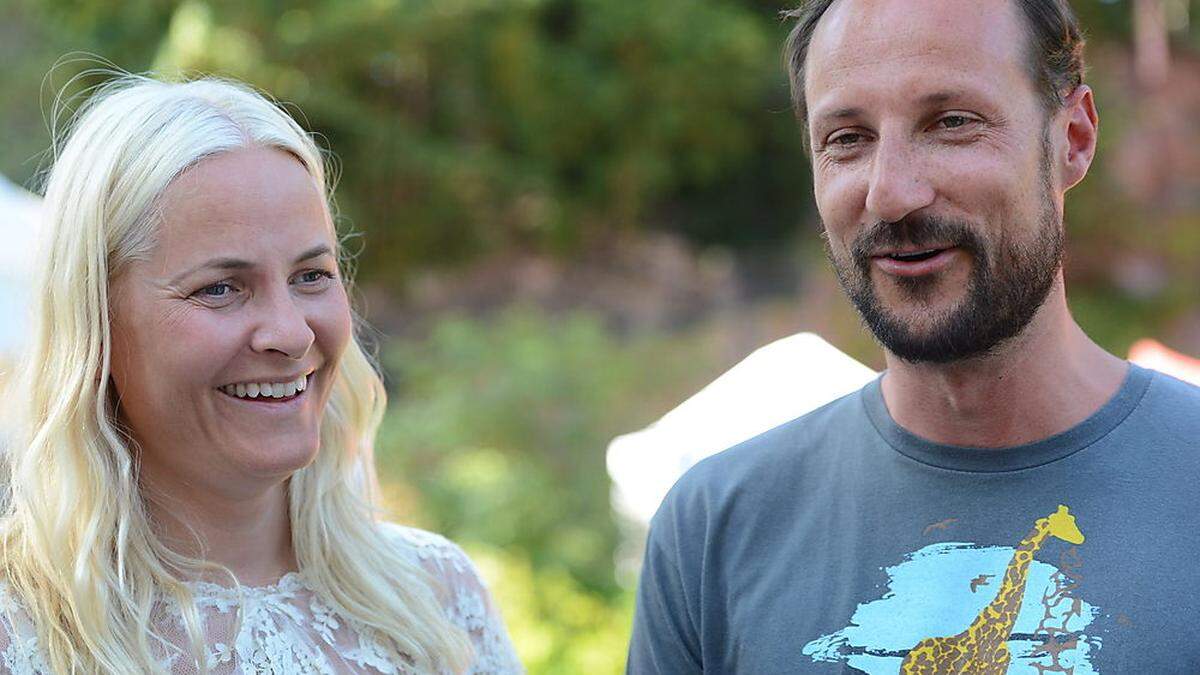 Kronprinzessin Mette-Marit und ihr Mann Kronprinz  Haakon