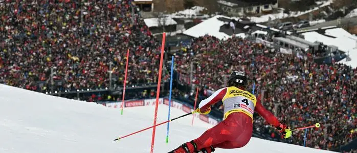 Zgonc sponsert seit Jahren den Skiweltcup und zuletzt auch die Ski-WM in Saalbach (Bild)