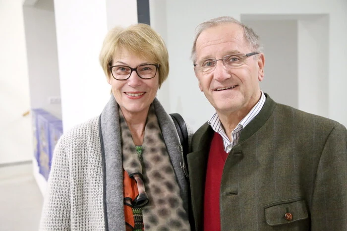 Zeigten sich vom Theater begeistert: Der Guttaringer Bürgermeister Herbert Kuss und Gattin Margarethe.  