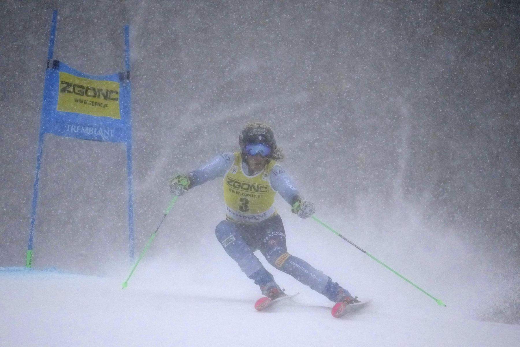 Ski-Weltcup Mont Tremblant | Federica Brignone siegte auch im totalen Blindflug