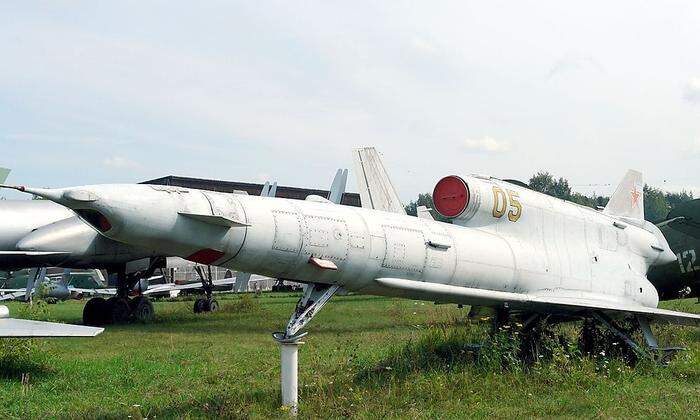 Die Tu-141 "Strizh", hier als Museumsstück