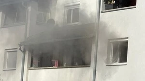 Bei dem Brand standen vier Feuerwehren im Einsatz