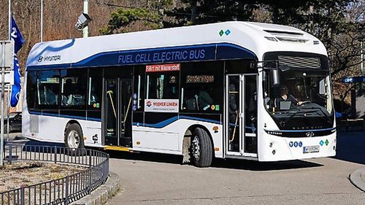 Diesen Wasserstoffbus haben die Graz-Linien gekauft, er nimmt ab Juni Fahrgäste auf
