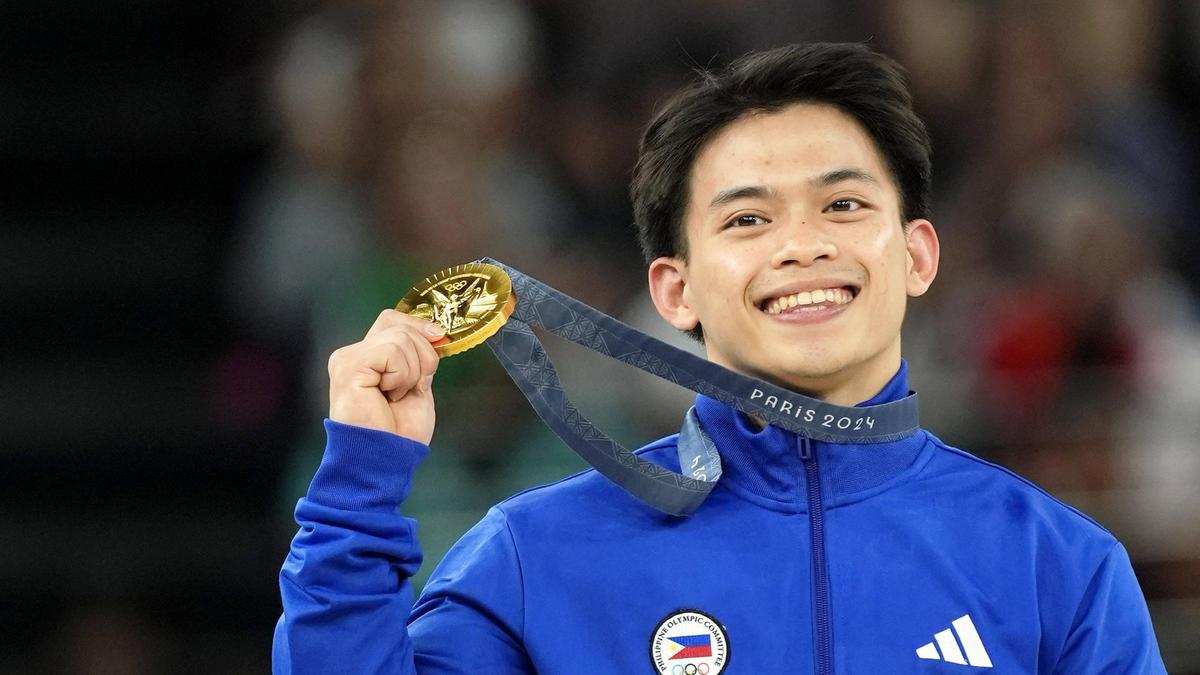 Auf Carlos Yulo warten nach seinem Olympiasieg zahlreiche Belohnungen auf den Philippinen