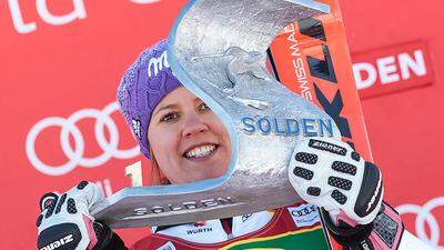 Viktoria Rebensburg ist die Titelverteidigerin beim Riesentorlauf in Sölden