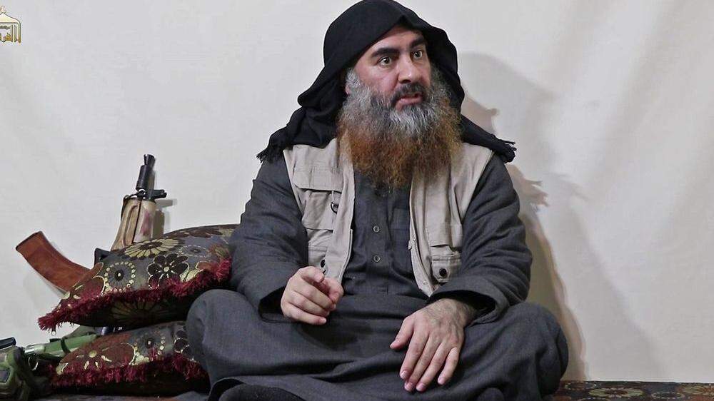 Abu Bakr al-Baghdadi auf einem Archivbild