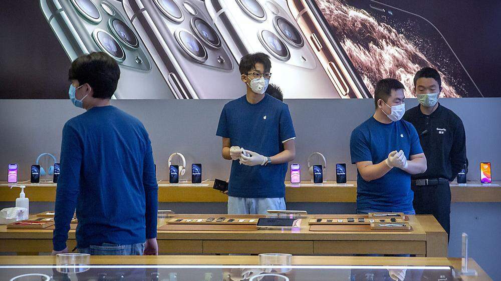 Apple kappt wegen Coronavirus Geschäftsziele 