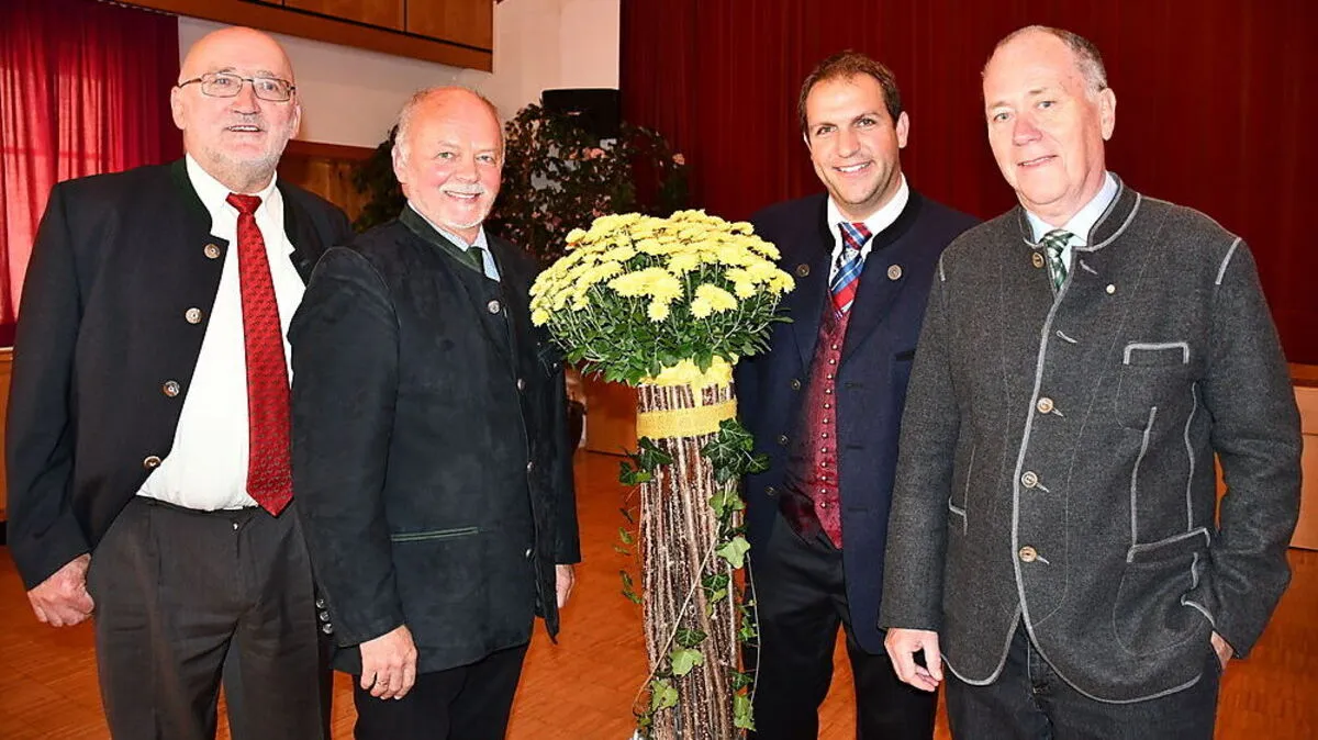 Wilhelm Wadl (Direktor Landesarchiv), Heimo Schinnerl, Martin Kucher, Joachim Eichert