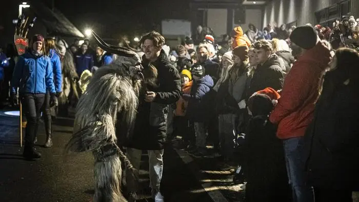 Krampus Perchten Krampuslauf Köttmannsdorf November 2024