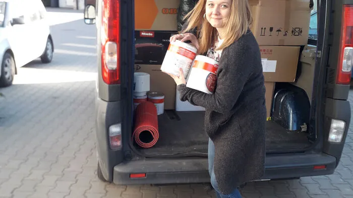 In Voitsberg wurden Hygieneartikel, Lebensmittel und Geldspenden gesammelt.