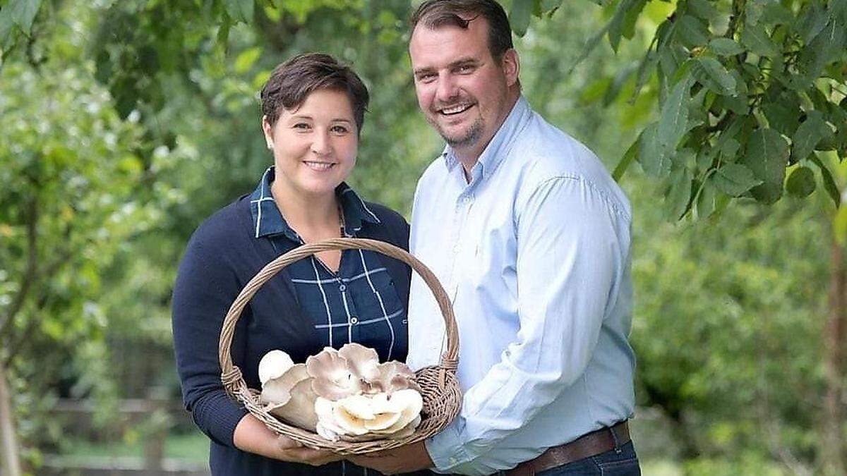 Sabine und Michael Jäger vom Schigmannhof produzieren Pilze, die in der Küche vielfältig eingesetzt werden können