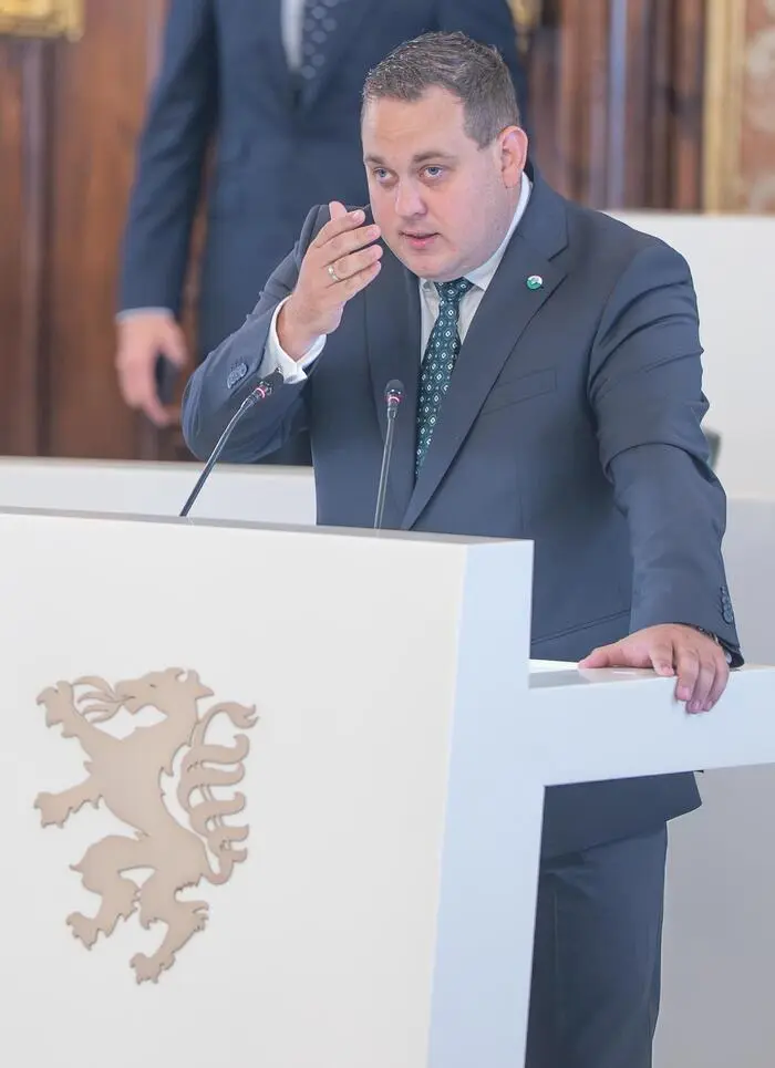 Der blaue Landtagsabgeordnete Könighofer