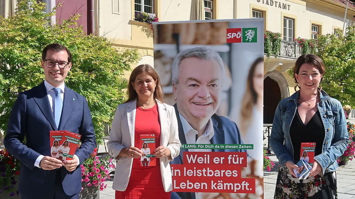 Stefan Hofer, Doris Kampus und Melanie Praxmaier 