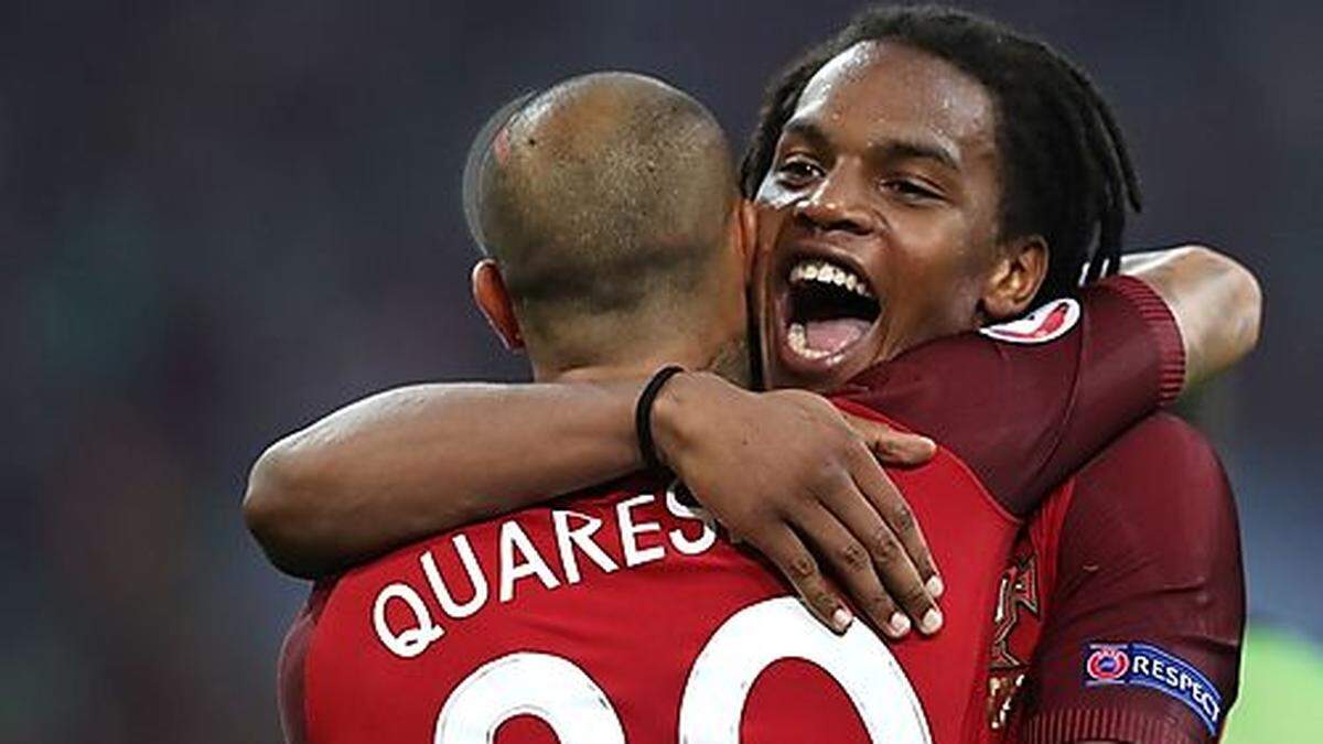 Alle Portugiesen freuten sich mit Renato Sanches