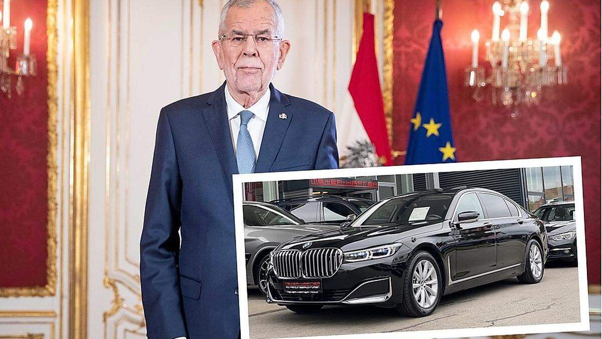 Bundespräsident Alexander Van der Bellen verkaufte seien ehemaligen Dienstwagen nach einem Jahr.