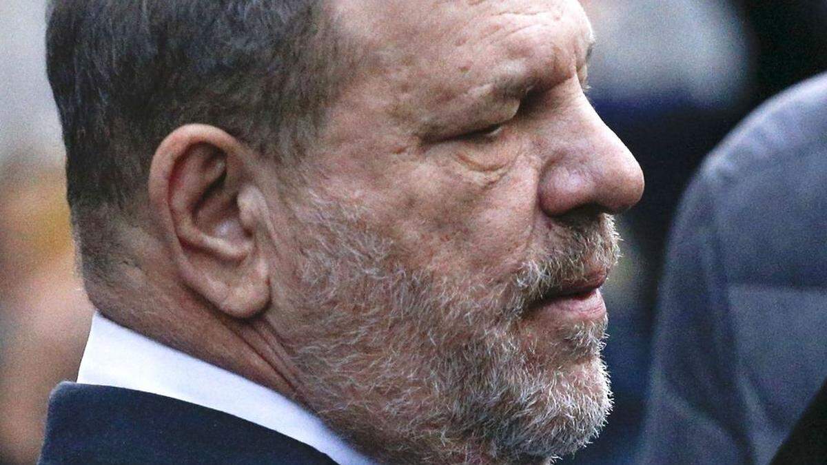 Einst ein mächtiger Mann im Filmgeschäft: Weinstein