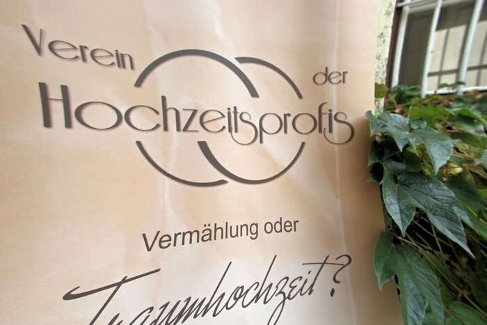 Der Verein der Hochzeitsprofis, machte mit seinem Obmann Ralf Zimmermann, seinem Namen 